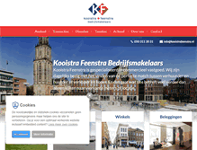 Tablet Screenshot of kooistrafeenstra.nl